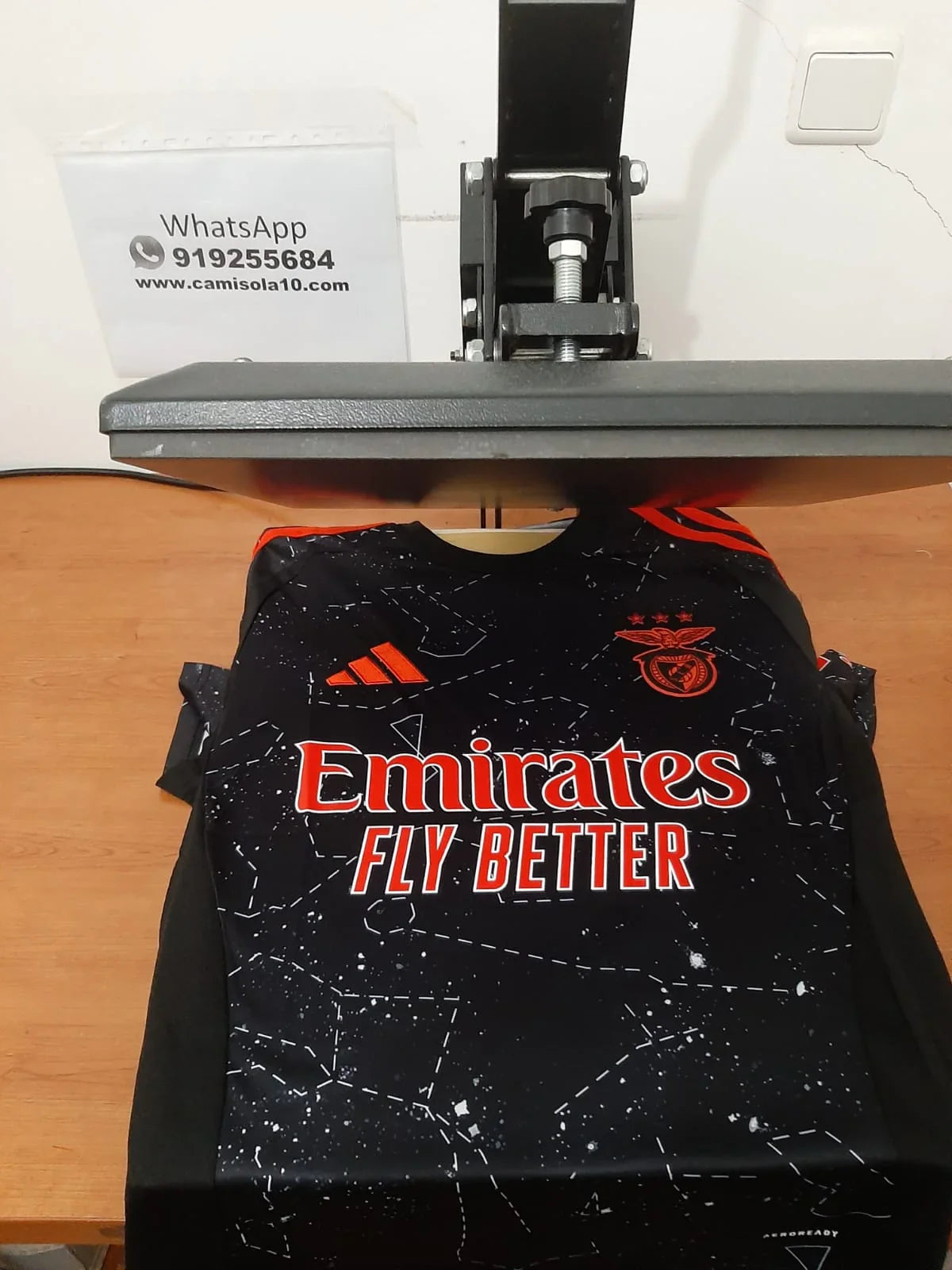 Camisola Alternativa SL Benfica 24/25 - Camisola 10 | Camisolas de futebol para adulto e criança, entregas em 2 a 3 dias