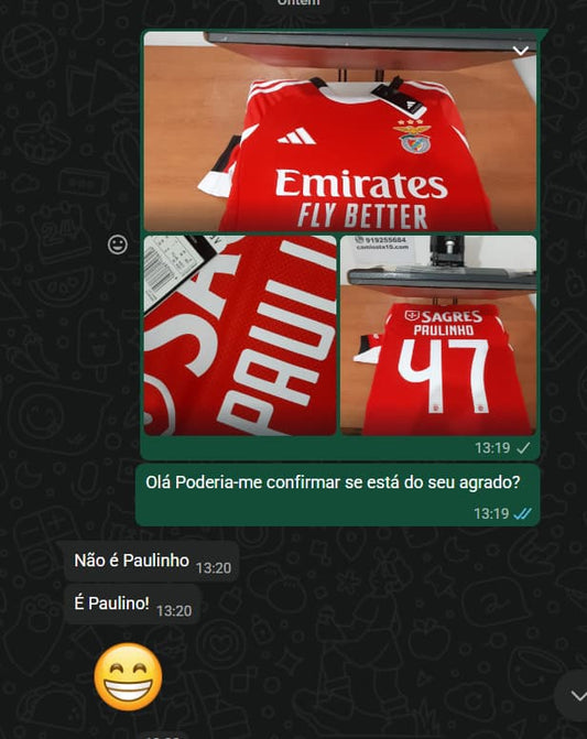 Nome errado na camisola personalizada: como resolvemos antes do envio (caso real)